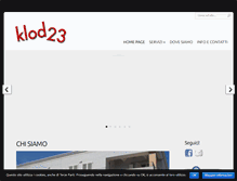 Tablet Screenshot of klod23.it
